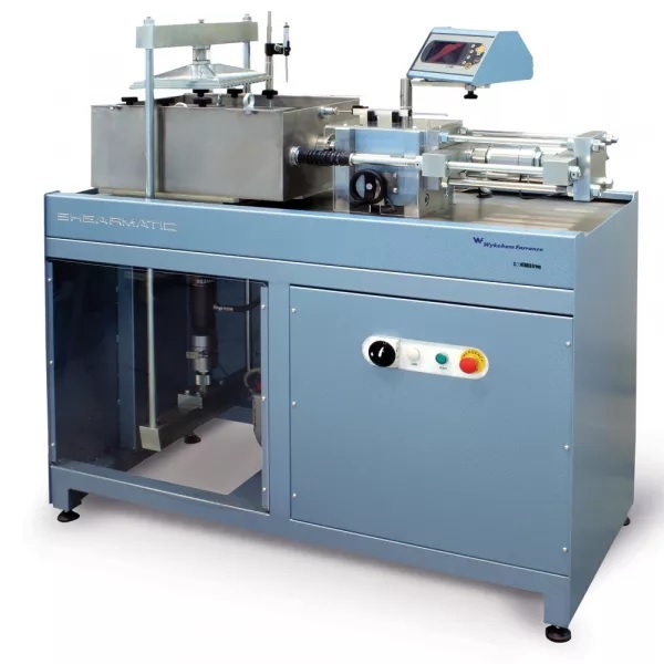 Aparato De Caja De Corte Grande De 100 Kn Cap. Con Conjunto De Caja De Corte De Acero Inoxidable Tamaño 300 mm Cuadrado. 220V/50Hz/1Ph