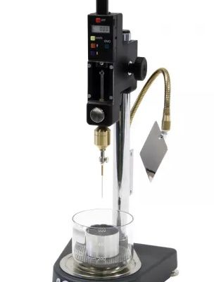 Penetrómetro Digital Estándar Con Ajuste Vertical Micrométrico Y Medición De Penetración Digital