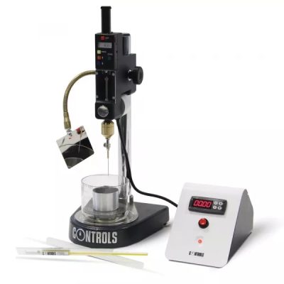 Penetrómetro Semiautomático Electrónico Digital Completo Con Ajuste Vertical Micrométrico Y Temporizador Electrónico, 230 V, 50-60 Hz, Monofásico