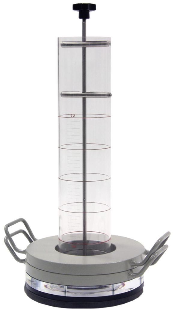 Permeámetro In Situ Para Pavimento Drenante Según En 12697-40, Completo Con Pesa De 10 kg