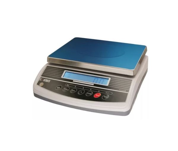 Balanza Digital Con Resolución De 15000 G X 0,2 G, Rs232 Salida En Serie, Instalación De Pesaje Bajo Balanza (Gancho Incluido)