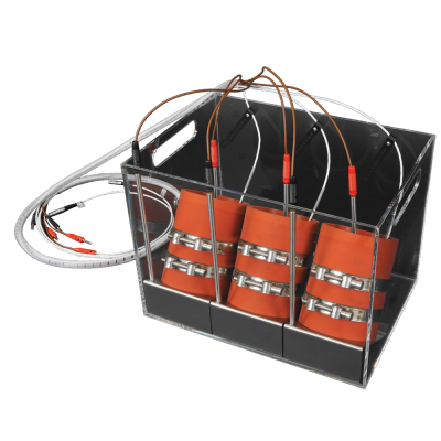 Kit De Configuración De Migración A Nt Build 492 Con Bastidor De 3 Posiciones Adecuado Para Pruebas Simultáneas De Hasta 3 Muestras De Diámetro 100 X 50 mm
