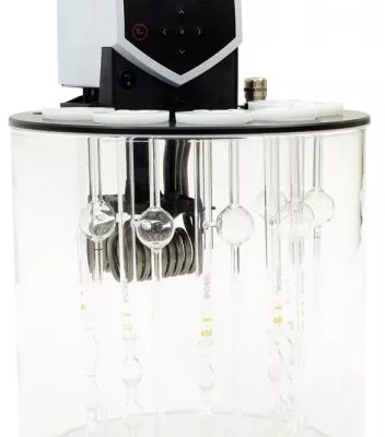 Baño De Viscosímetro Para Viscosímetros Capilares, Temperatura Máxima 200°C, Capacidad 20 Litros, Completo Con 6 Soportes. 230V/50-60Hz/1Ph