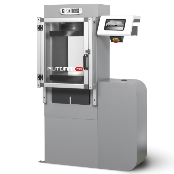 Máquina De Compresión Automática Automax Pro Compact-Line, 5000 Kn De Capacidad. Para Bloques, Cilindros De Hasta 150 X 300 mm Y Cubos De Hasta 300 mm. Conforme A En 12390-4 Y En 772-1. 230 V, 50-60 Hz, Monofásico