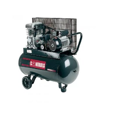 Compresora Con Pres Max 10 Bar (Presión De Trabajo Continua 8 Bar) 4Kw, Potencia, Caudal De Aire 33,4 Mc/Hora, Capacidad Depósito 200Lt. 400V/50Hz/3Ph