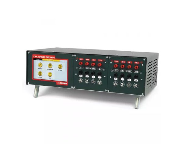 Equipo Con 8 Canales Para La Determinación De La Hormigonabilidad  Cumple Con Las Normas Astm C1202, C1760, Aashto T277 Y Nt Build 492